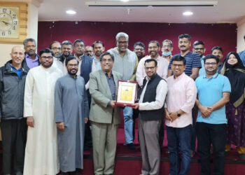 സാം പൈനമൂടിന് യാത്രയയപ്പ് നൽകി